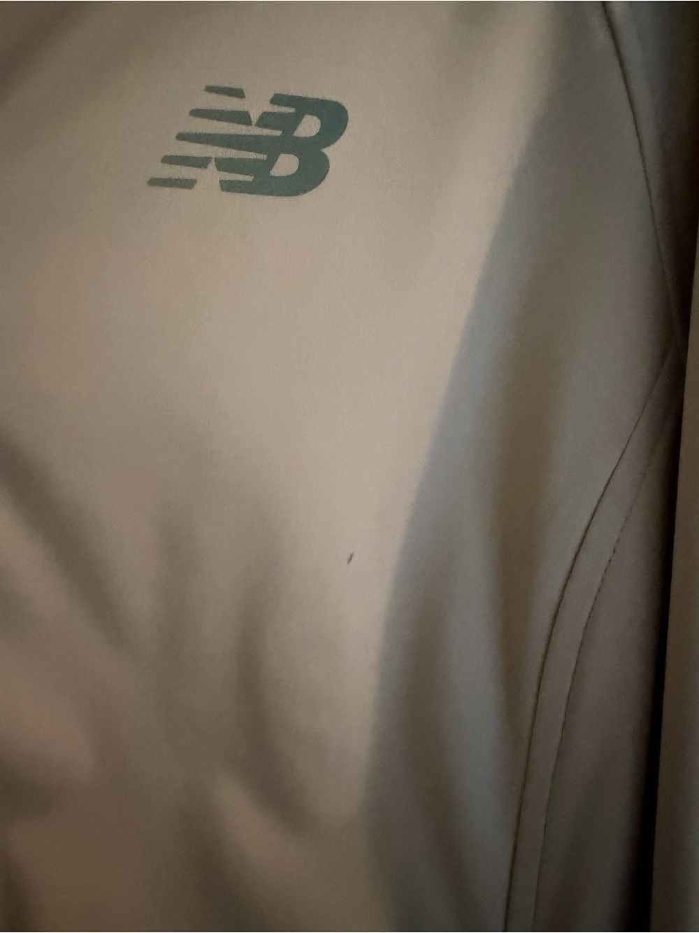 New Balance Women's Pale Pink Hooded Zip Jacket - Picture 5 of 5
